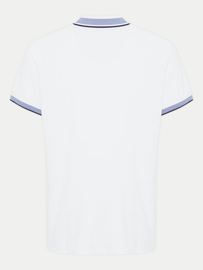 Blend Blend Poloshirt 20716479 Weiß Regular Fit