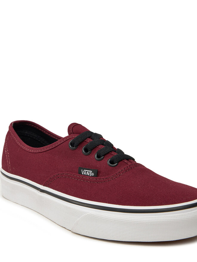 Vans authentic burgundy womens top
