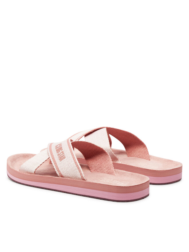 Big Star Shoes Klapki Big Star Shoes NN274A058 Różowy