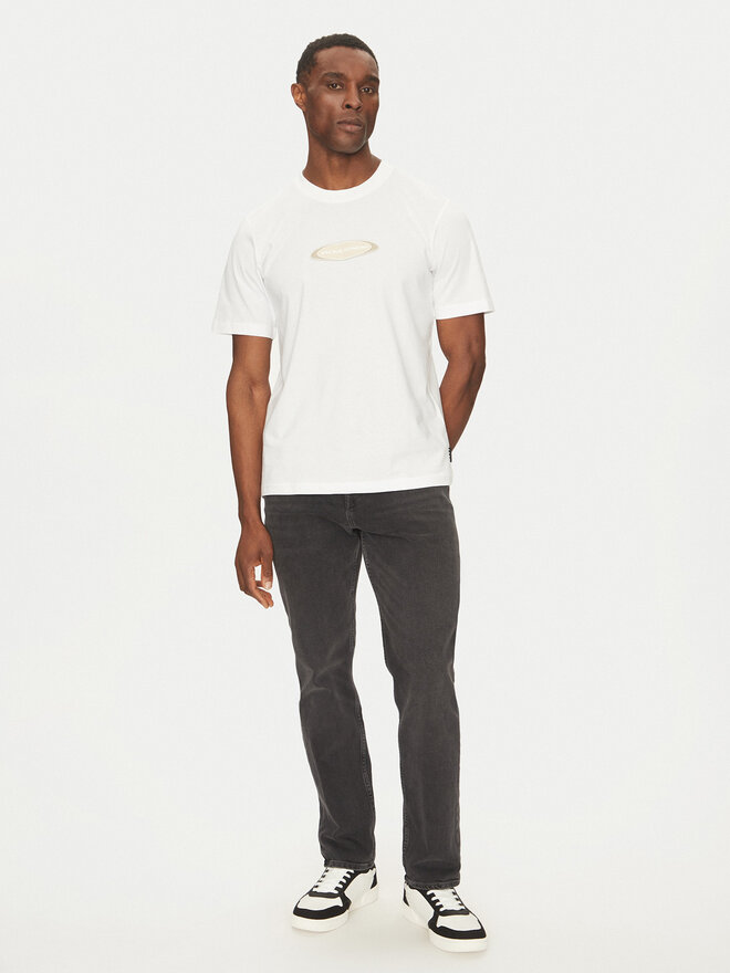 Jack&Jones Jack&Jones Marškinėliai Pacer 12273880 Balta Relaxed Fit