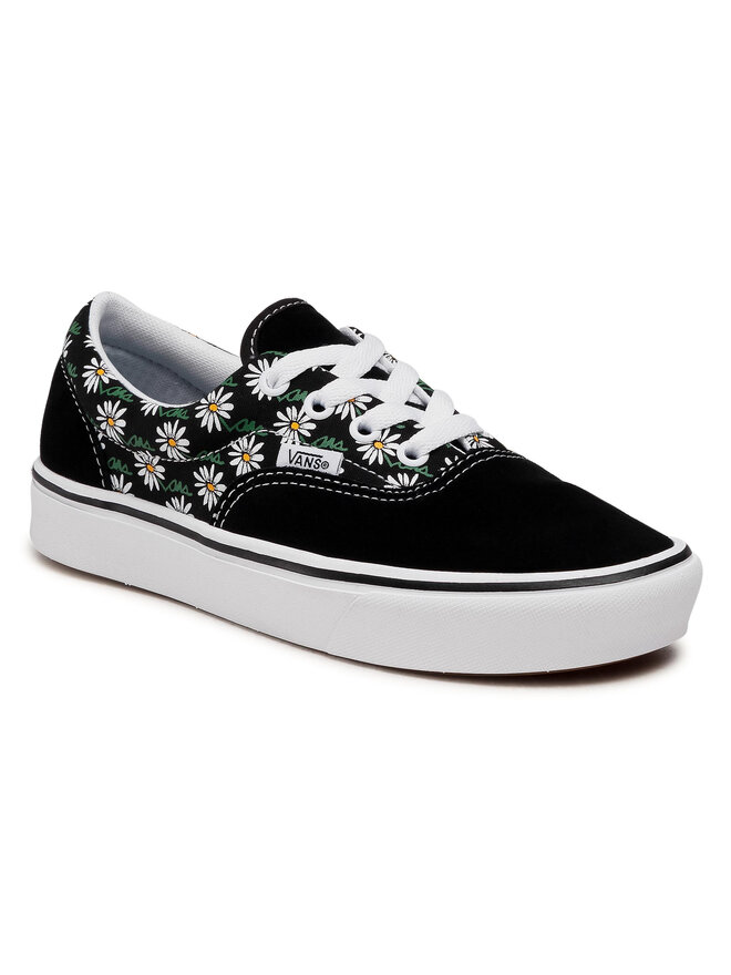 Vans comfycush era black white on sale