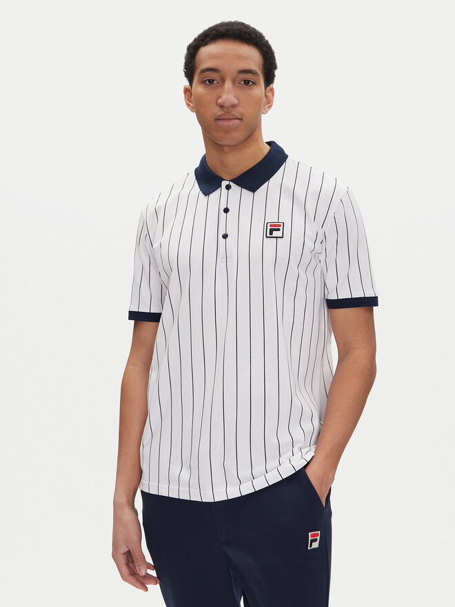 Fila Fila Polo Linter FAM0923 Blanco Regular Fit