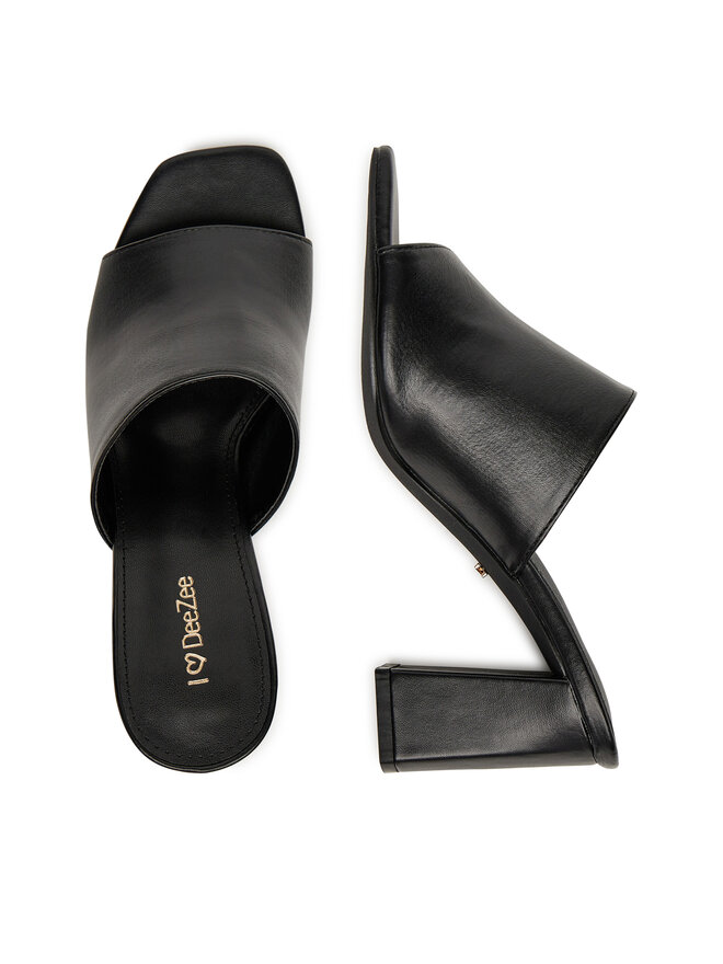DeeZee Klapki DeeZee FBN-020-7 Czarny