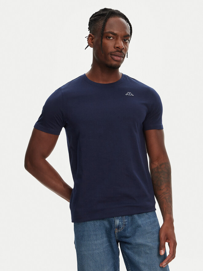 Robe di Kappa Robe di Kappa Camiseta Luc 611187W Azul marino Regular Fit