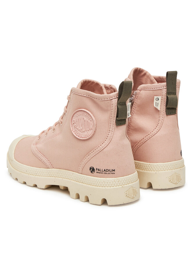Palladium Trapery Palladium Pampa Hi Zip Organic 79101-605-M Różowy