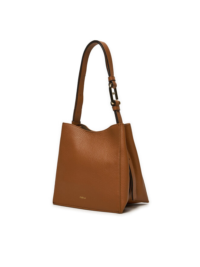 Handtasche Furla Nuvola Bucket Bag Mini WB01373 HSF000 RY000 Braun eschuhe