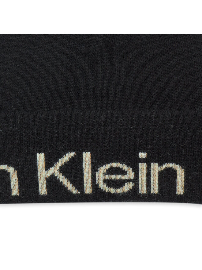 Calvin Klein Jeans Zestaw Szalik i Czapka Calvin Klein Jeans Gifting Mono Beanie/Scarf K60K611421 Czarny