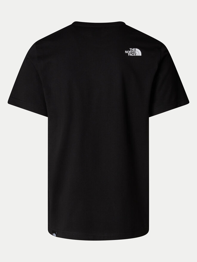 The North Face The North Face Marškinėliai Easy NF0A8A6C Juoda Regular Fit