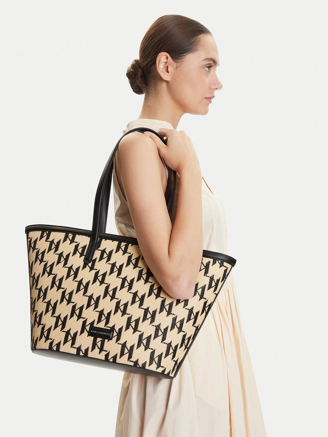KARL LAGERFELD Handtasche KARL LAGERFELD A2W30170 Beige
