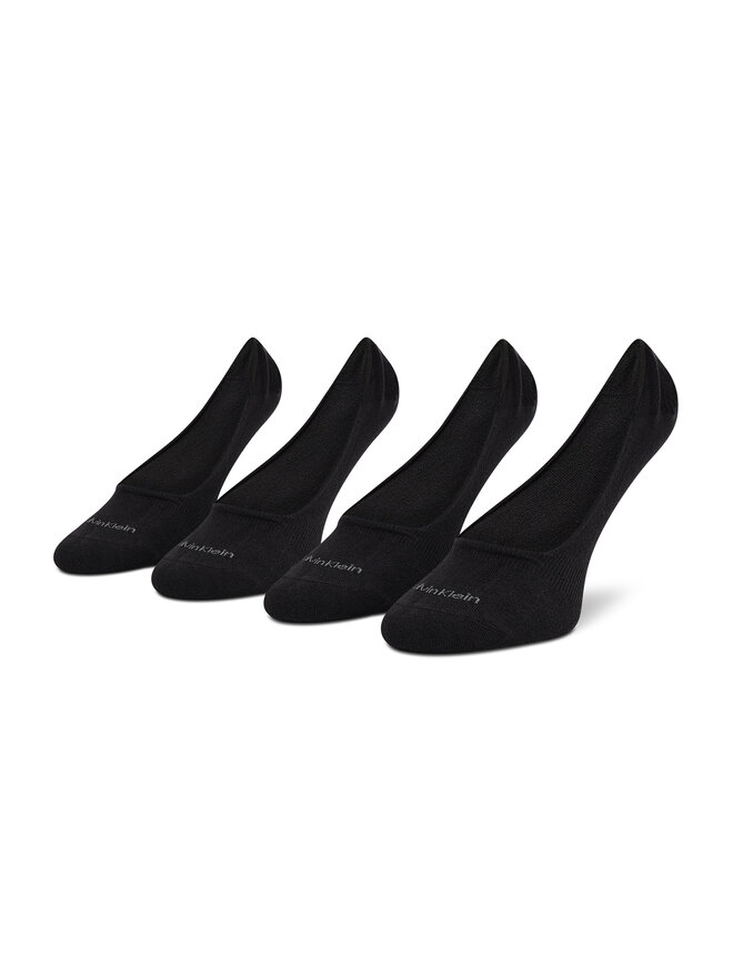 Calvin Klein 2 pares de calcetines tobilleros para hombre Calvin Klein 701218708 Negro