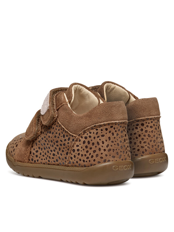 Geox Sneakersy Geox B Macchia Girl B164PA 00722 C6627 Hnědá