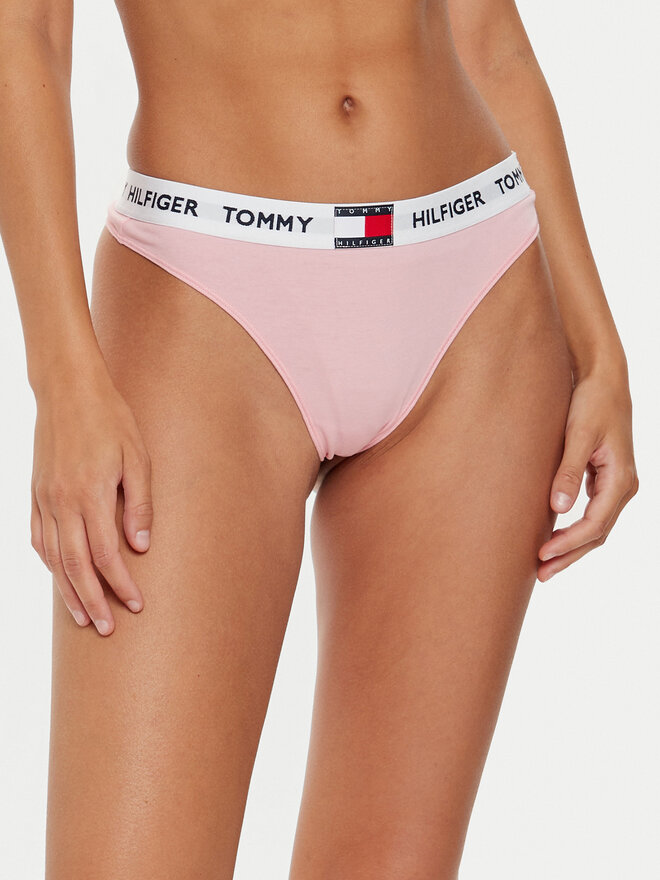 Tommy Hilfiger Tommy Hilfiger Стрінги UW0UW05616 Рожевий