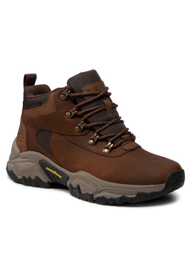 Skechers Trapery Skechers Renfrow 204484/CDB Brązowy
