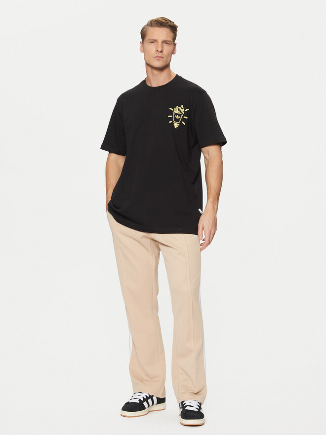 adidas adidas T-Shirt Street B JP2672 Schwarz Loose Fit