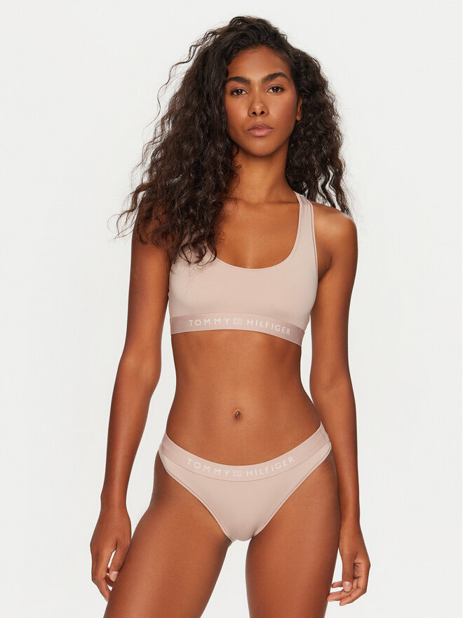 Tommy Hilfiger Tommy Hilfiger Top nedrček UW0UW05498 Bež