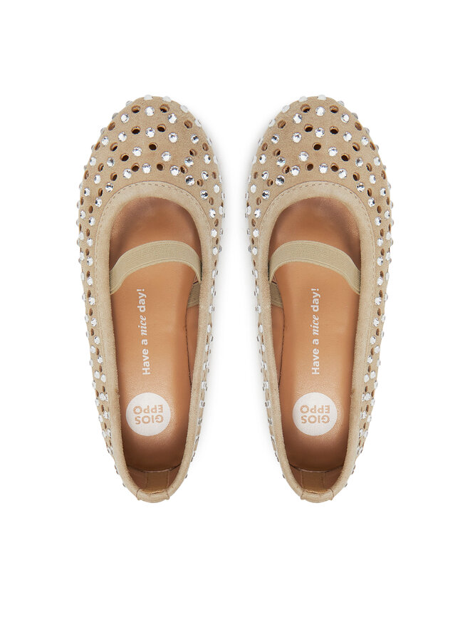 Gioseppo Балетки Gioseppo Dedham 75310-P1 Бежевий