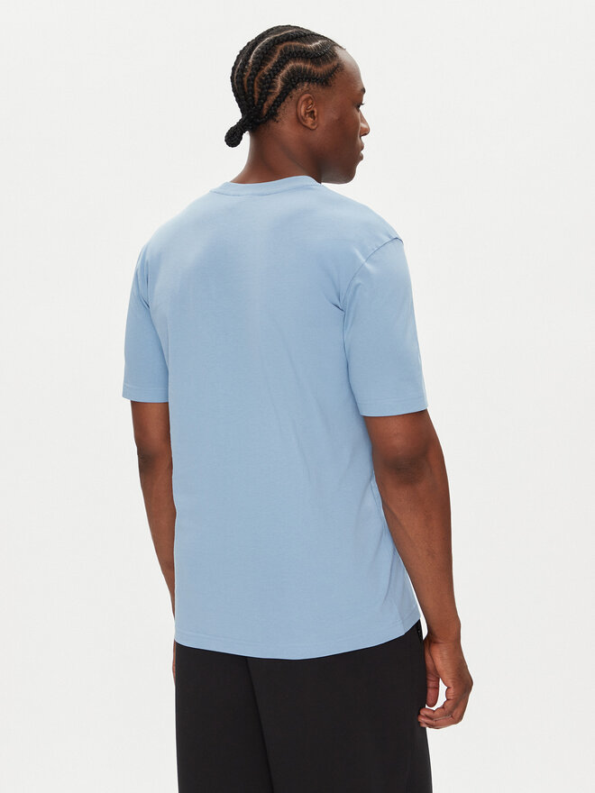 adidas adidas Camiseta adicolor Trefoil JY3758 Celeste Regular Fit