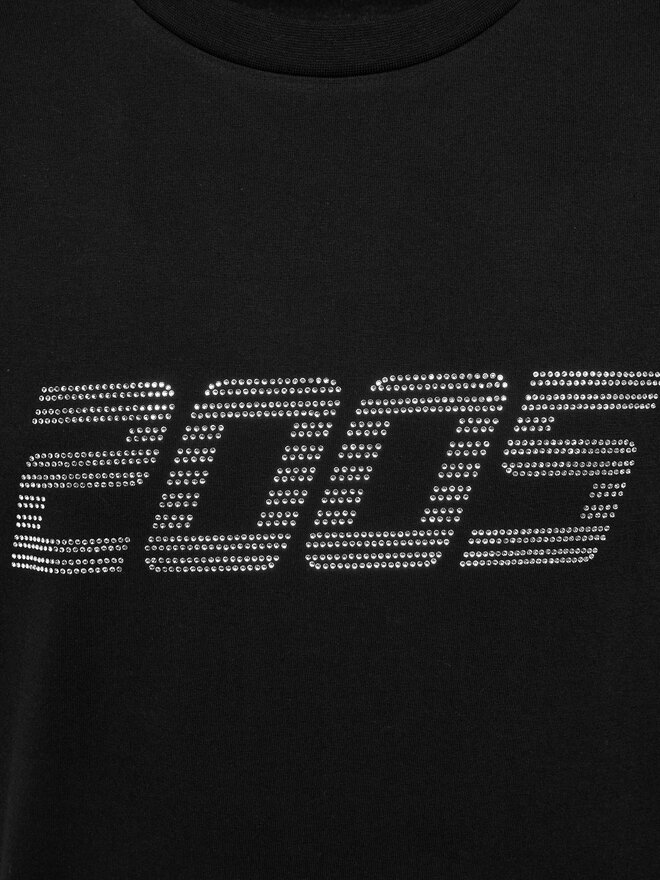 2005 2005 T-Shirt Unisex Signature Tee Μαύρο Relaxed Fit