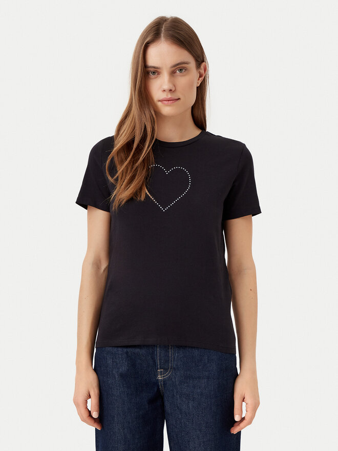 ONLY ONLY Marškinėliai Ariana 15343771 Juoda Regular Fit
