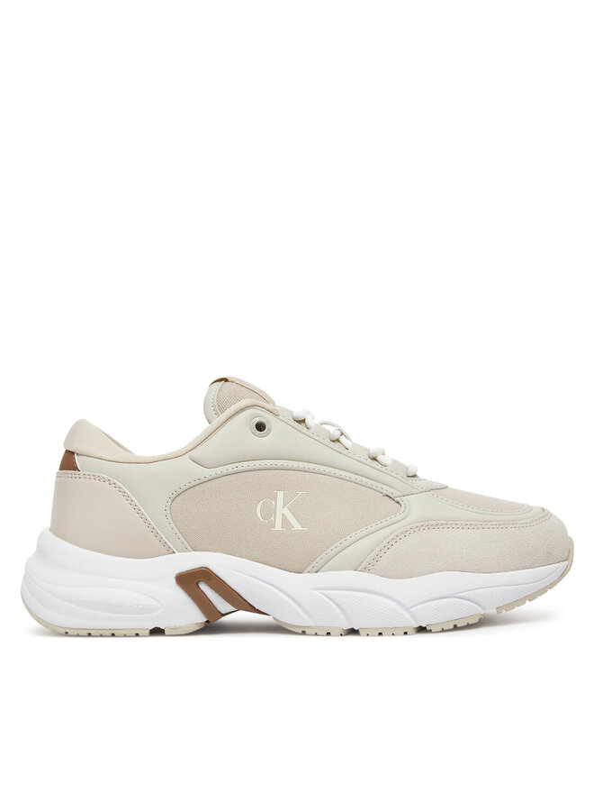 Calvin Klein Jeans Sneakers Calvin Klein Jeans Retro Tennis Mg Mix YW0YW01743 Beige