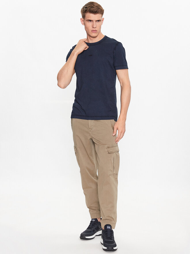 BOSS Boss T-Shirt Tokks 50502173 Dunkelblau Regular Fit