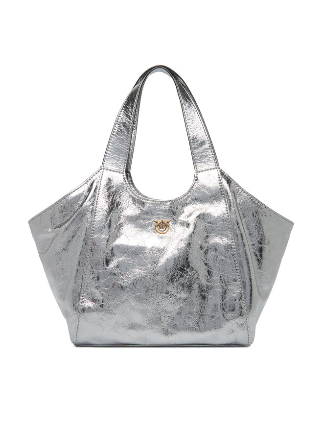 PINKO Сумка PINKO Tote Mini Bag AI 25-26 PLTT 104645 A2OT Срібний