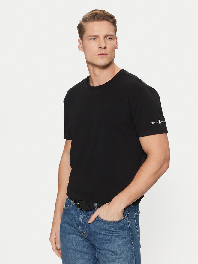Polo Ralph Lauren Polo Ralph Lauren Σετ 3 T-Shirts 714965508001 Μαύρο Slim Fit