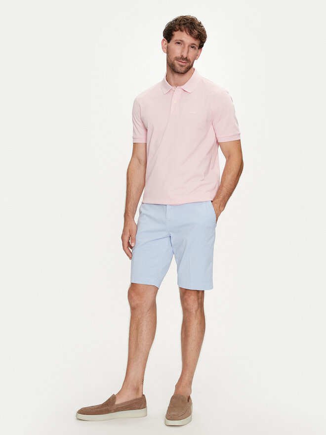 BOSS Boss Poloshirt Pallas 50468301 Rosa Regular Fit