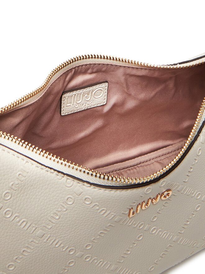 Liu Jo Handtasche Liu Jo Ecs S Hobo AF5056 E0538 Écru