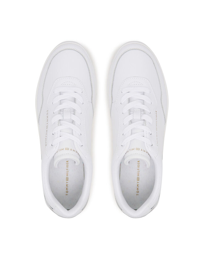 Tommy Hilfiger Сникърси Tommy Hilfiger Casual Cupsole FW0FW08689 Бял