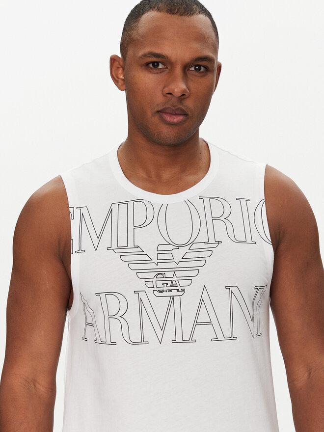 Emporio Armani Underwear Emporio Armani Underwear Trikó EM000572 AF12326 U0002 Fehér Regular Fit