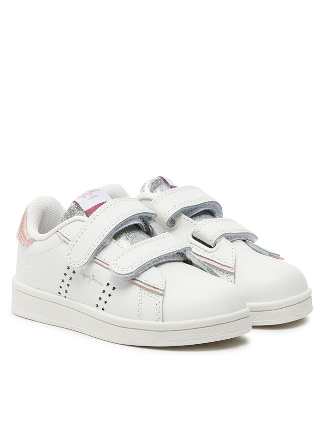 Pepe Jeans Αθλητικά Pepe Jeans Player Night Gk PGS30601 Λευκό