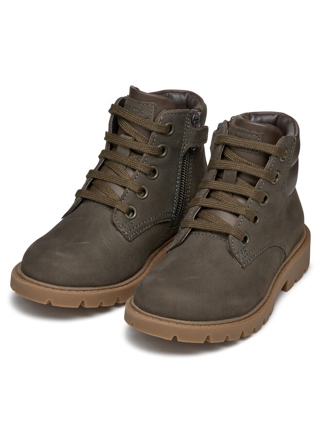 Geox Turistická obuv Geox J Shaylax J16FAB 032BC C6009 D Hnědá