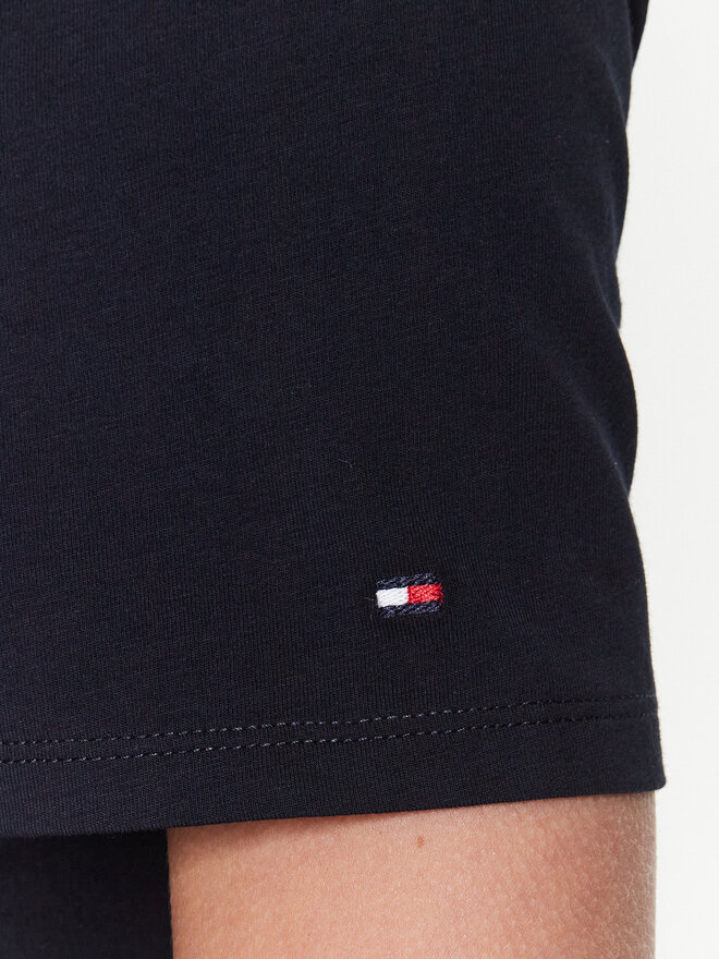 Tommy Hilfiger Tommy Hilfiger Marškinėliai 1985 WW0WW37877 Tamsiai mėlyna Regular Fit