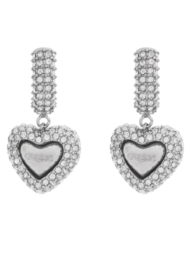 Guess Náušnice Guess JUBE05 021JW Strieborná