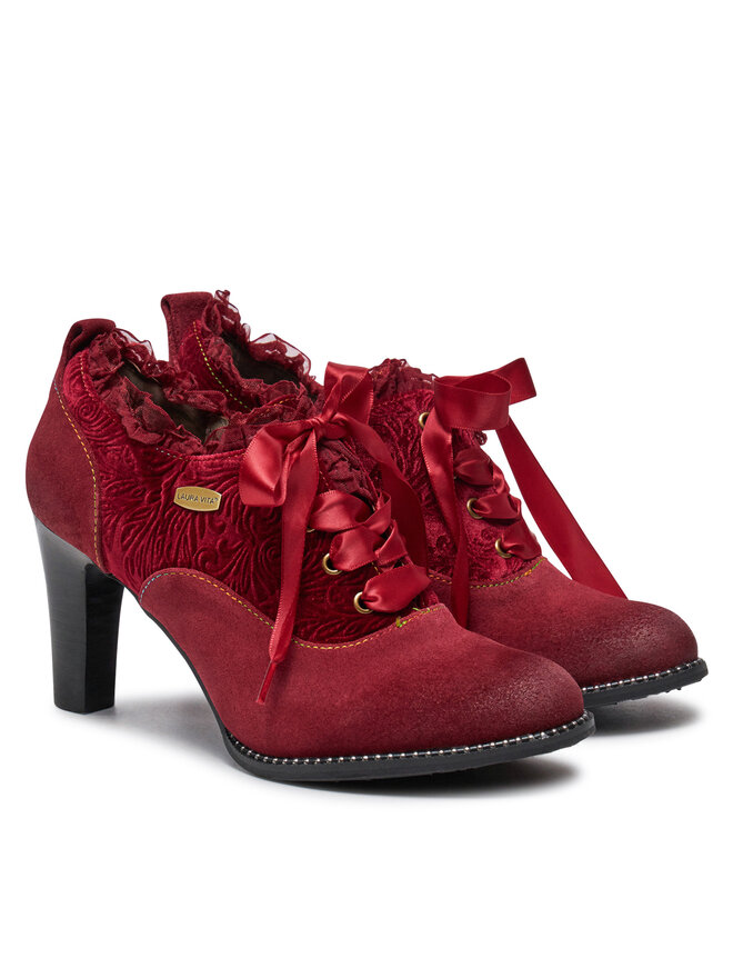 Laura Vita Zapatos hasta el tobillo Laura Vita Alcbaneo 244 Rojo