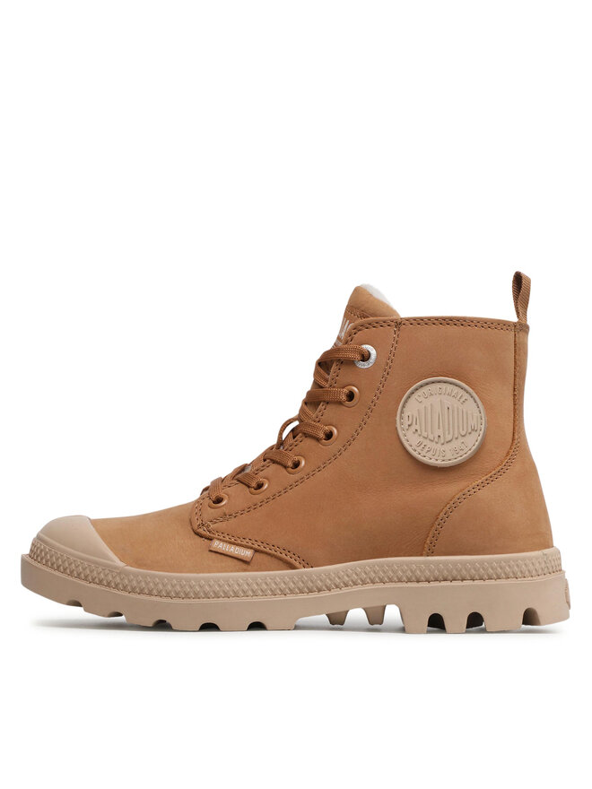 Palladium Schnürstiefeletten Palladium Pampa Hi Zip Wl 95982-252-M Braun