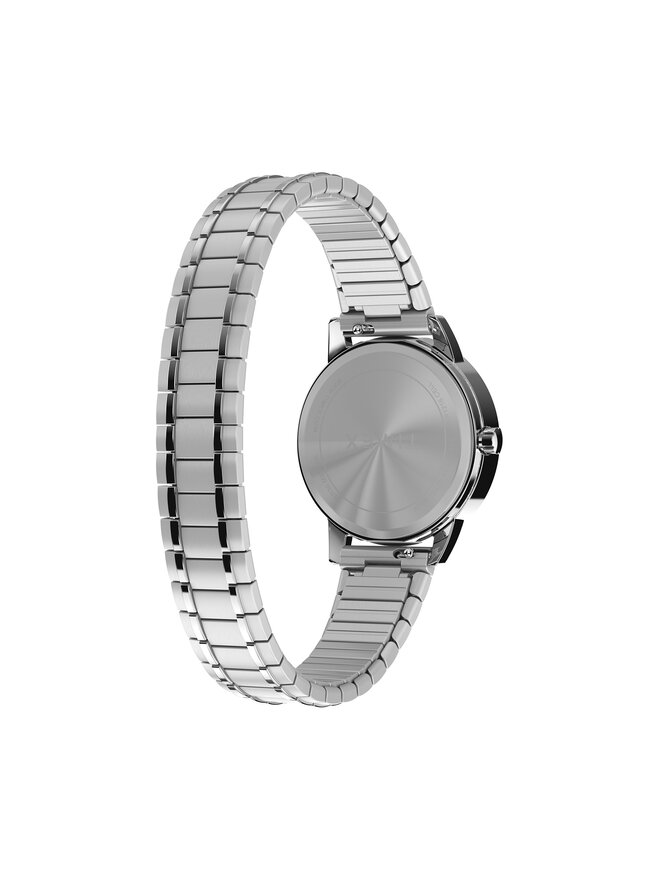 Timex Zegarek Timex Easy Reader Classic TWG063000 Srebrny