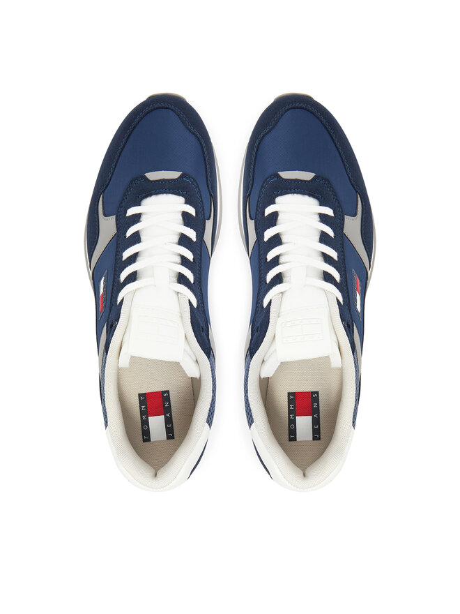 Tommy Jeans Tenisice Tommy Jeans Tjm Runner Casual EM0EM01590 Tamnoplava
