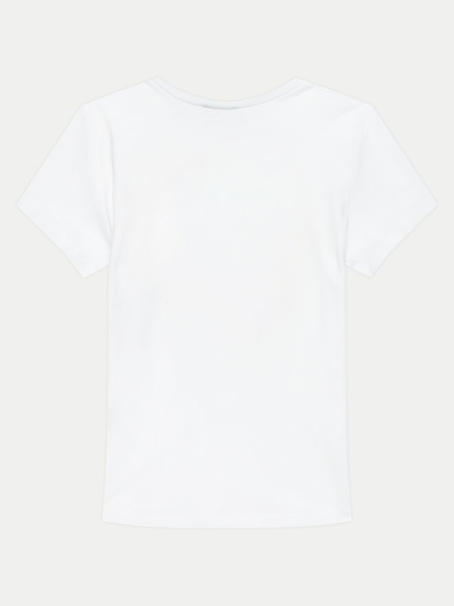 United Colors Of Benetton United Colors Of Benetton Póló 3096C10J3 Fehér Regular Fit