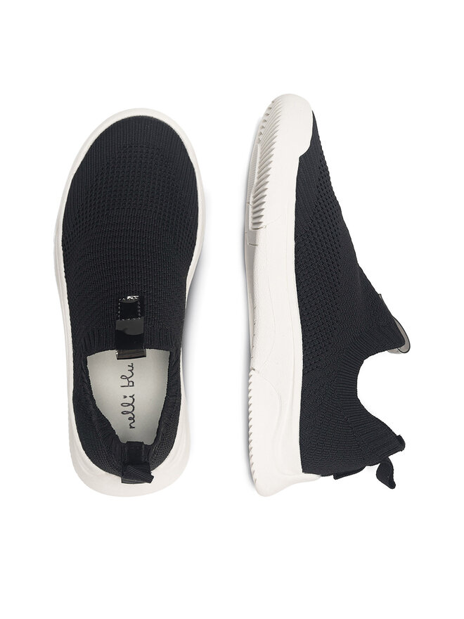 Nelli Blu Sneakersy Nelli Blu CS5182-01A Černá
