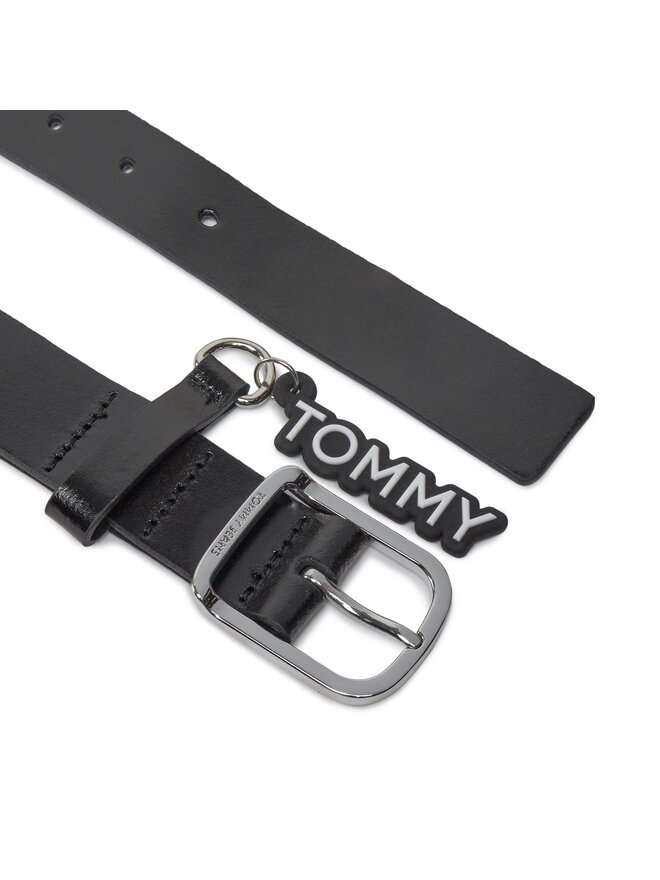 Tommy Jeans Damengürtel Tommy Jeans Tjw City Girl Belt AW0AW16103 Schwarz