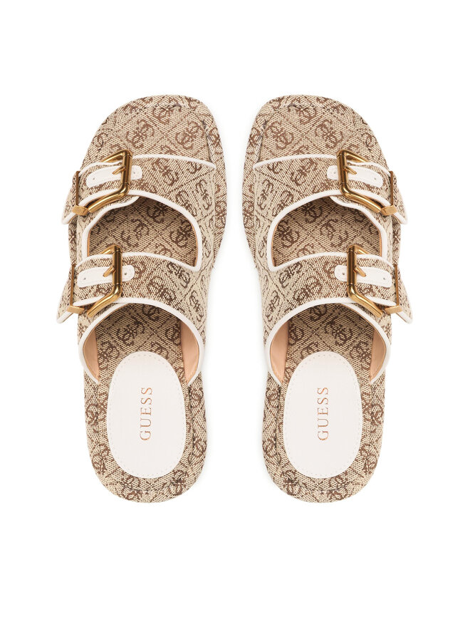 Guess Шльопанці Guess Ramon2 FL6R2N FAL03 Коричневий