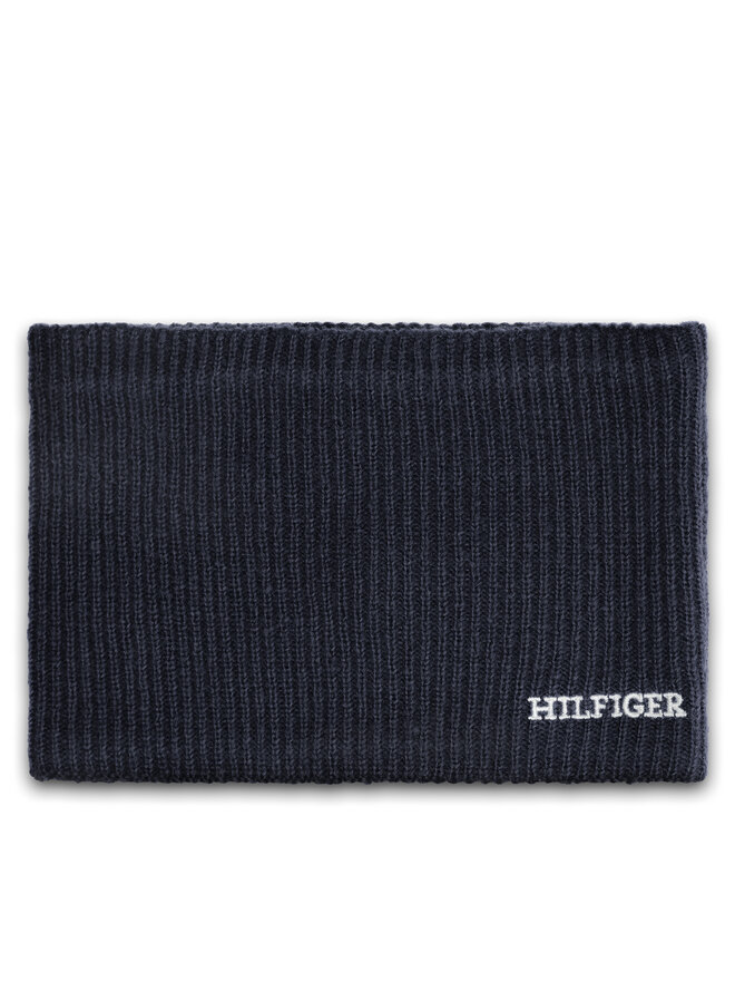 Tommy Hilfiger Комплект шапка и шал тип комин Tommy Hilfiger AU0AU01938 Тъмносин