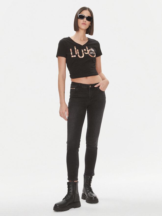 Liu Jo Liu Jo T-Shirt MF3338 JS923 Μαύρο Regular Fit
