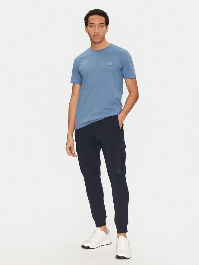 BOSS BOSS Camiseta Tales 50508584 Azul Relaxed Fit
