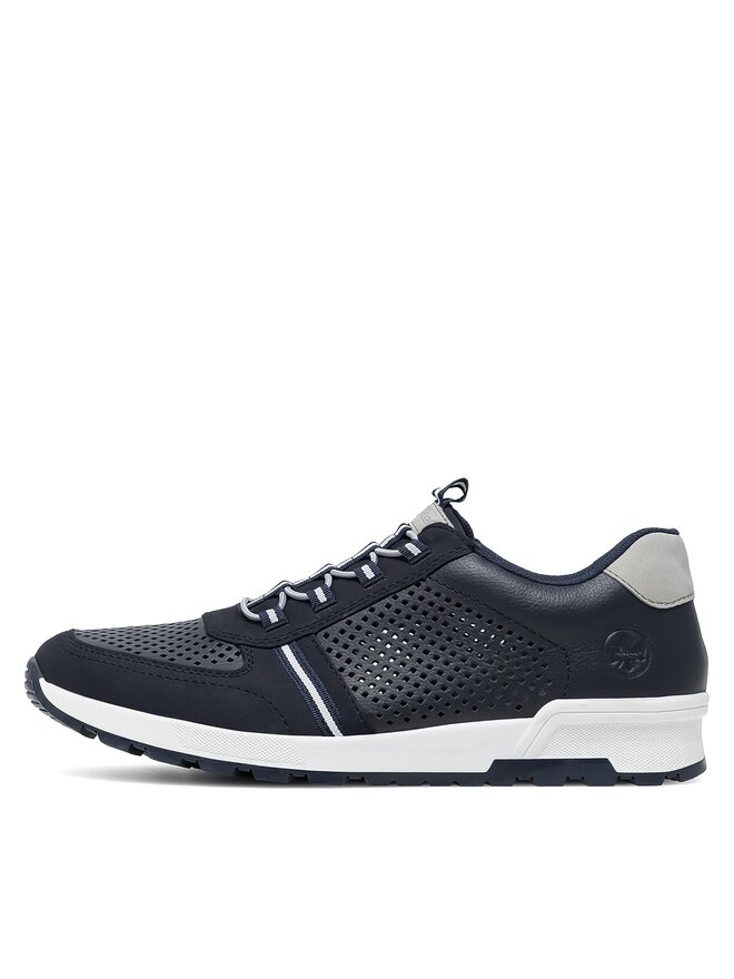 Rieker Sneakersy Rieker 15153-14 Tmavomodrá