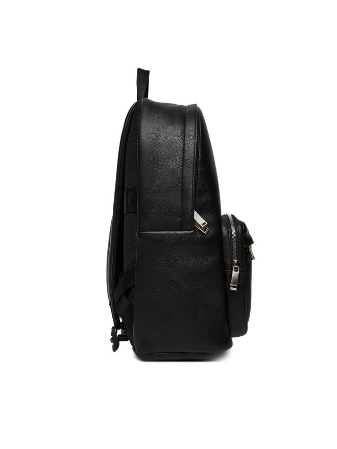 Calvin Klein Rucksack Calvin Klein Raised Round Backpack LV04D3155G Schwarz