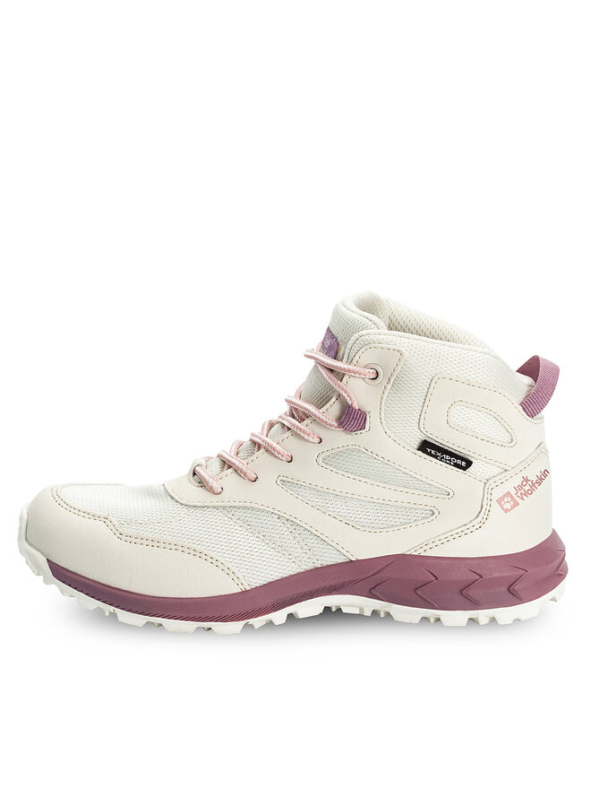 Jack Wolfskin Trekking Jack Wolfskin Woodland Texapore Mid K 4042152 Écru