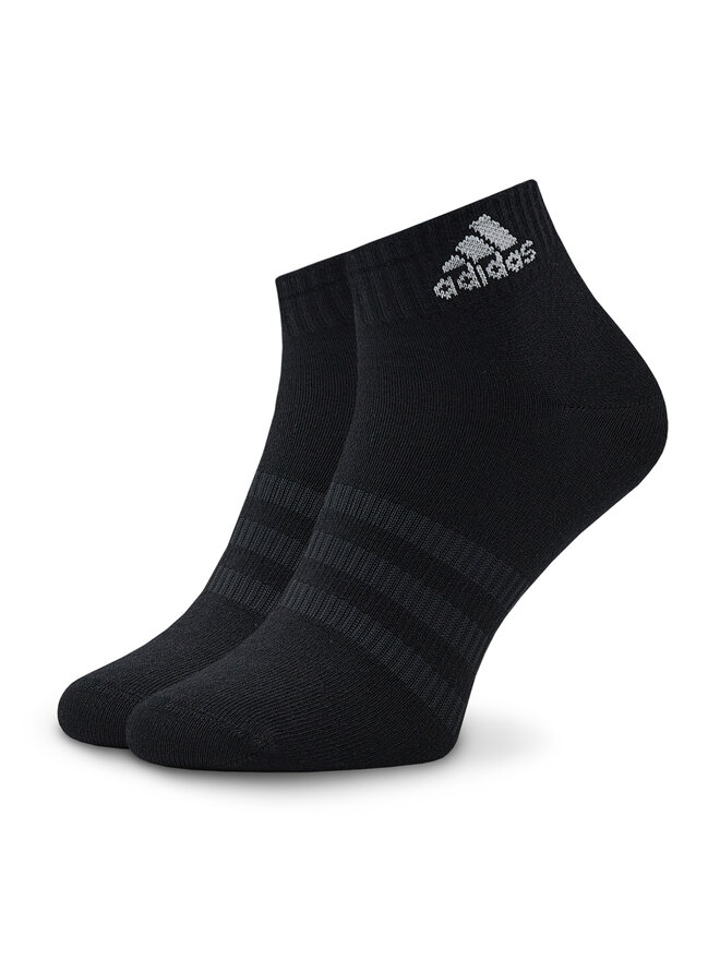 adidas Skarpety Niskie Unisex adidas Thin and Light Ankle Socks 3 Pairs IC1283 Szary